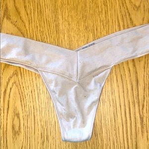 Nude thong